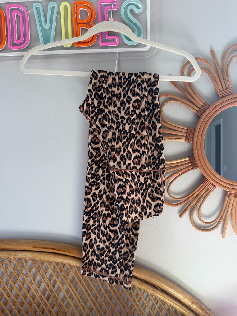 aerie Leopard Print Blazer in Brown and Black